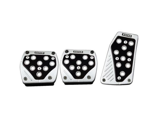 Eufab Sport Pedaler 17160 Sport Pedal Aluminium Sort