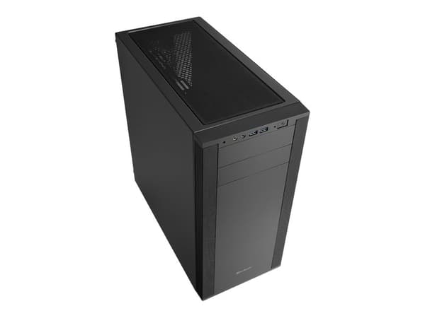 Sharkoon M25-V - Tower - ATX - ingen strømforsyning - svart - USB/lyd Sort