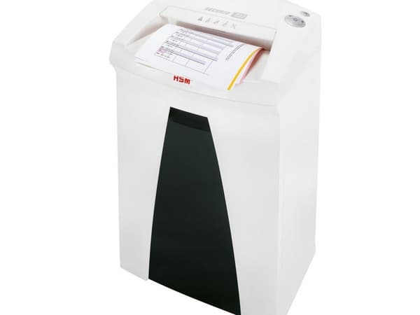 HSM Securio B22, Partikelsnitt, 24 cm, 3.9 x 30 mm, 33 l, 57 dB, 5400 mm/min