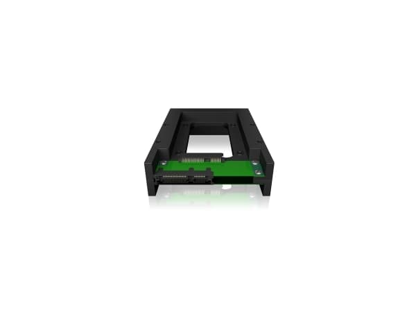 ICY BOX IB-2538StS - Uttagbar harddiskramme - fra 3,5" til 2,5" - svart