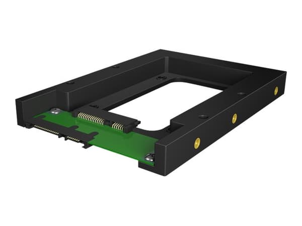 ICY BOX IB-2538StS - Uttagbar harddiskramme - fra 3,5" til 2,5" - svart