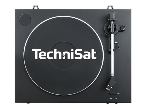 TechniSat TechniPlayer LP 200, Hihnakäyttöinen levysoitin, Musta, Hopea, Alumiini, 45 RPM, 0,25%, 435 mm