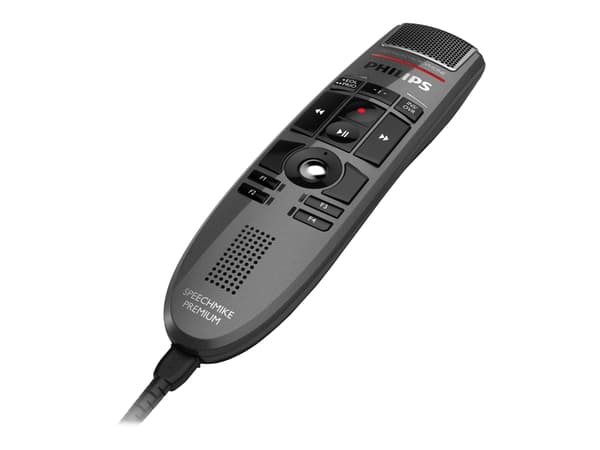 Philips SpeechMike Premium USB LFH3500 - Høyttalermikrofon - mørk perlegrå