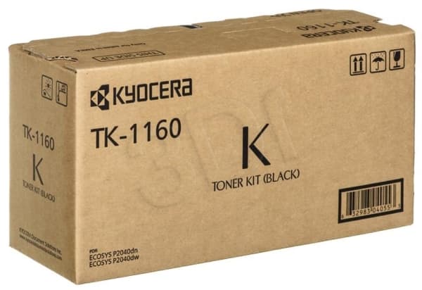 Kyocera TK 1160 - lajittele - alkuperäinen - tonerpatron - ECOSYS P2040dn, P2040dn/KL2, P2040DN/KL3, P2040dw, P2040dw/KL2, P2040DW/KL3, P2040dw/KL2,