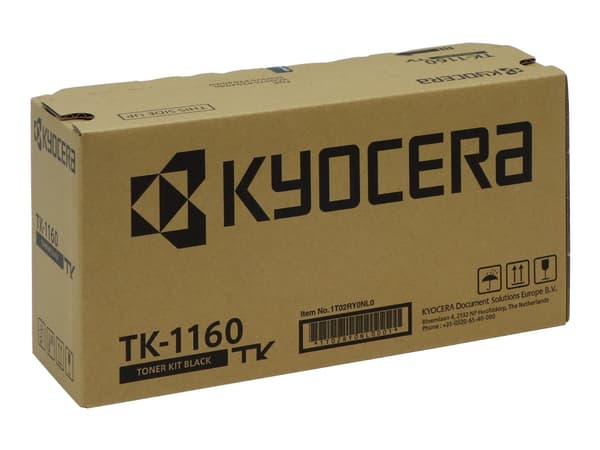 Kyocera TK 1160 - lajittele - alkuperäinen - tonerpatron - ECOSYS P2040dn, P2040dn/KL2, P2040DN/KL3, P2040dw, P2040dw/KL2, P2040DW/KL3, P2040dw/KL2,