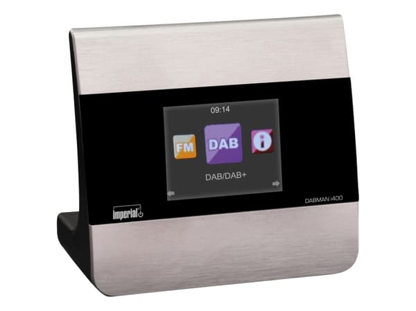 Imperial DABMAN i400, Digitalt, DAB+, FM, UKW, 87,5 - 108 MHz, 150 mm, 81 mm, 140 mm