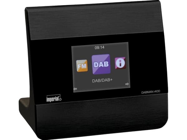Imperial DABMAN i400, Digital, DAB+, FM, UKW, 87,5 - 108 MHz, 150 mm, 81 mm, 140 mm