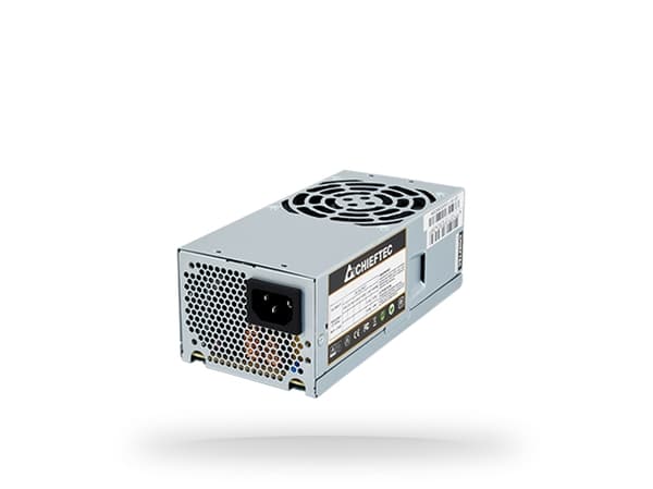 Chieftec Smart Series GPF-350P - Strømforsyning (intern) - TFX12V / ATX12V 2.3 - AC 115-230 V - 350 watt - aktiv PFC - sølv