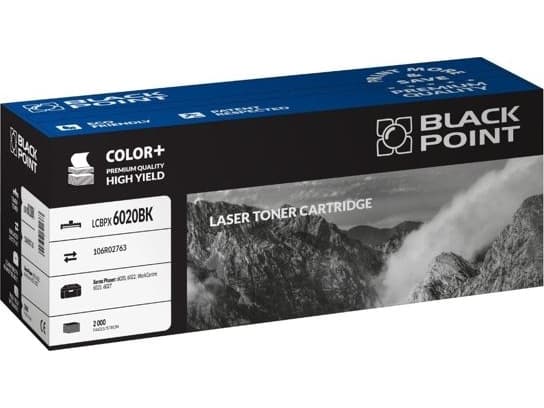 Black Point LCBPX6020BK, 2000 sider, Svart, 1 stykker