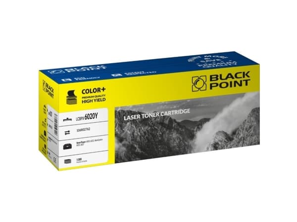 Black Point LCBPX6020Y, 1000 sidor, Gul, 1 styck