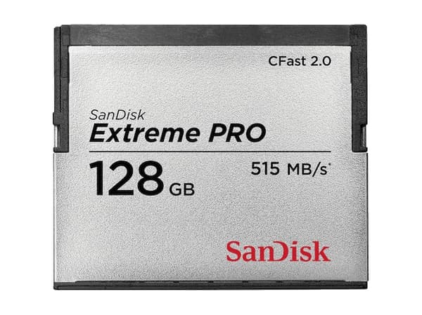 SanDisk Extreme Pro - Flash-minneskort - 128 GB - CFast 2.0