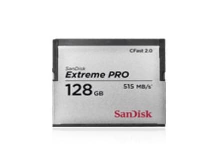 SanDisk Extreme Pro - Flash-minneskort - 128 GB - CFast 2.0
