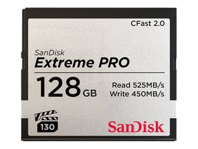 SanDisk Extreme Pro - Flashminnekort - 128 GB - CFast 2.0