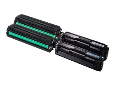Samsung CLT-P504C Value Pack - 4-pack - svart, gul, cyan, magenta - original - tonerpatron - for CLP-415N, 415NW; CLX-4195FN, 4195FW, 4195N; Xpress C