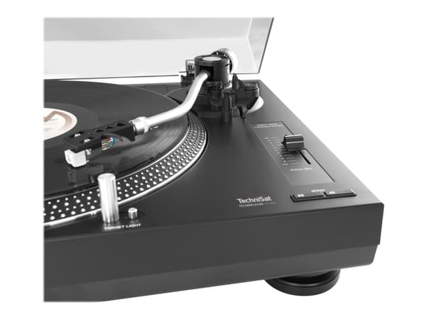 TechniSat TechniPlayer LP 300 - Skivspelare - svart, silver