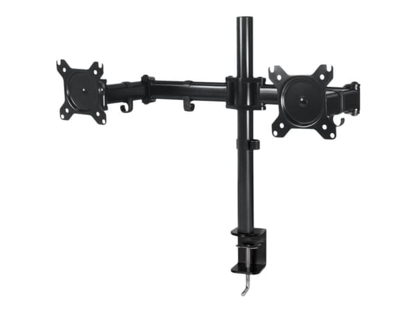 ARCTIC Z2 basic - Monteringssett - justerbar arm - for 2 skjermer - svart - skjermstørrelse: 13"-27" - skrivebordsmonterbar Sort