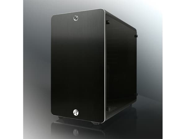 RAIJINTEK THETIS Window - Tower - ATX - sidepanel med vindu - ingen strømforsyning (PS/2) - svart - USB/lyd
