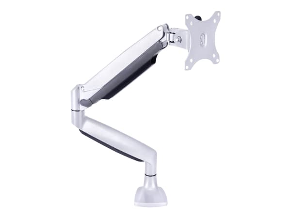 Multibrackets M Deskmount Spring Single - Monteringssett (skrivebordsmontering) - for LCD-skjerm - stål, høyverdig aluminium - sølv - skjermstørrelse