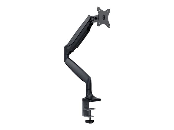 Multibrackets M Deskmount Spring Single - Monteringssats (montering på skrivbord) - för LCD-display - stål, höggradig aluminium - svart - skärmstorle