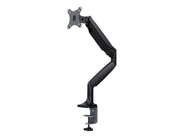 Multibrackets M Deskmount Spring Single - Monteringssats (montering på skrivbord) - för LCD-display - stål, höggradig aluminium - svart - skärmstorle