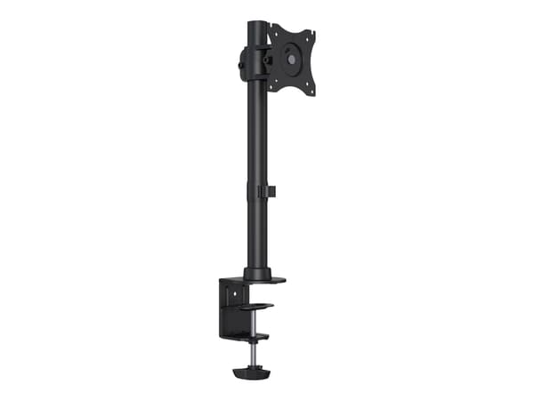 Multibrackets M Deskmount Basic Single - Monteringssats (montering på skrivbord) - för LCD-display - stål, höggradig aluminium - svart - skärmstorlek