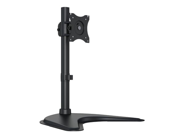Multibrackets M Deskstand Basic Single - Monteringssats (montering på skrivbord) - för LCD-display - stål, höggradig aluminium - svart - skärmstorlek