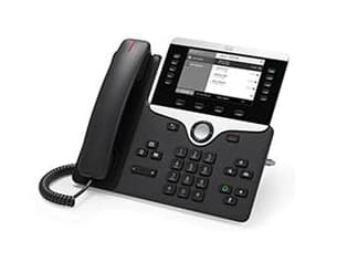 Cisco IP Phone 8811 - VoIP-telefon - SIP, RTCP, RTP, SRTP, SDP - 5 rader - träkol - TAA-kompatibel
