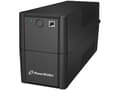 Pikkukuva 3 / 5: PowerWalker VI 850 IEC - UPS - AC 220/230/240 V - 480 Watt - 850 VA 9 At - USB - lähtöliitännät: 4 - musta