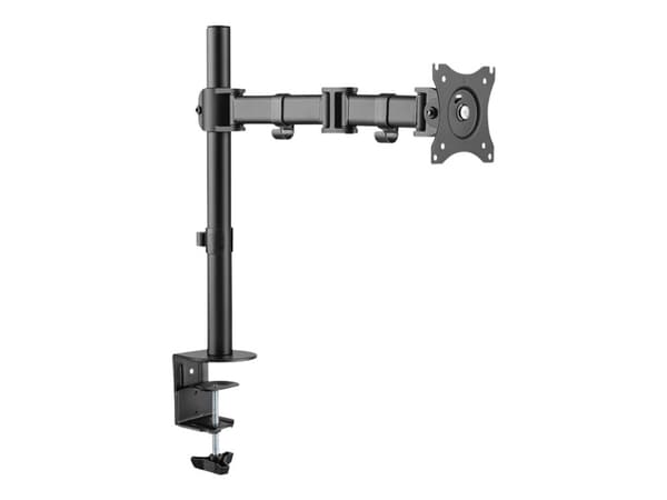 LogiLink - Monteringssett - justerbar arm - for LCD-skjerm - solid kaldpresset stål - skjermstørrelse: 13"-27" - skrivebordsmonterbar