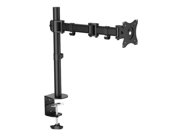 LogiLink - Monteringssett - justerbar arm - for LCD-skjerm - solid kaldpresset stål - skjermstørrelse: 13"-27" - skrivebordsmonterbar