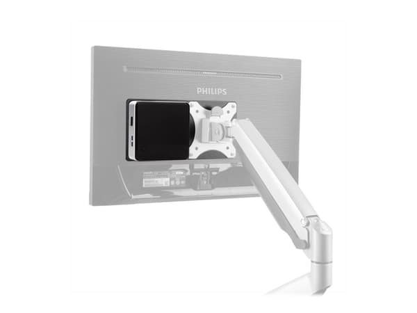 Neomounts THINCLIENT-01 - Monteringskomponent (holder) - for tynnklient - svart - bak flatpanel