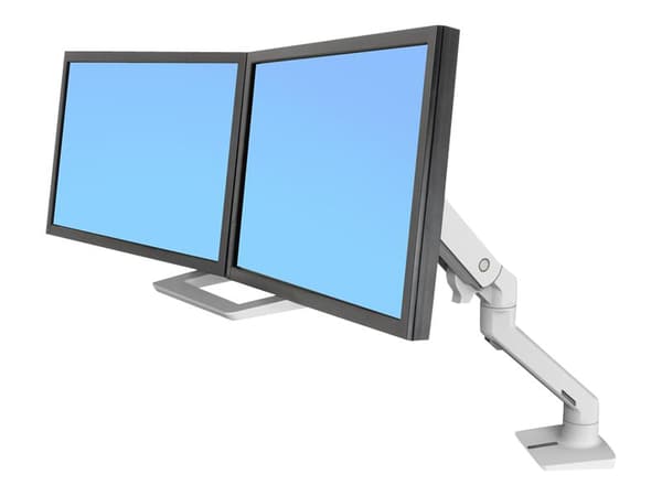 Ergotron HX Series 45-476-216, Läpipultattu, 15,9 kg, 81,3 cm (32"), 400 x 400 mm, Korkeudensäätö, Valkoinen