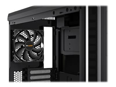 be quiet! Pure Base 600 - Miditower - ATX - ingen strømforsyning - USB/Lyd - Sort/Sølv - (Inkl. 2 x Pure Wings 2 blæsere)
