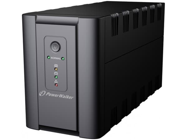 PowerWalker VI 2200 - UPS - AC 220/230/240 V - 1.2 kW - 2200 VA - 9 Ah - USB - utgangskontakter: 4 - svart