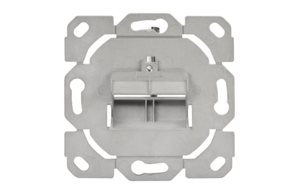 DIGITUS Professional DN-93831-1 - Monteringsplatta - kritvit - 2 portar