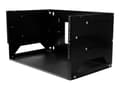 Pikkukuva 4 / 5: StarTech.com WALLSHELF4U, Seinään asennettava laitekehikko, 4U, 34 kg, 6,2 kg, Musta