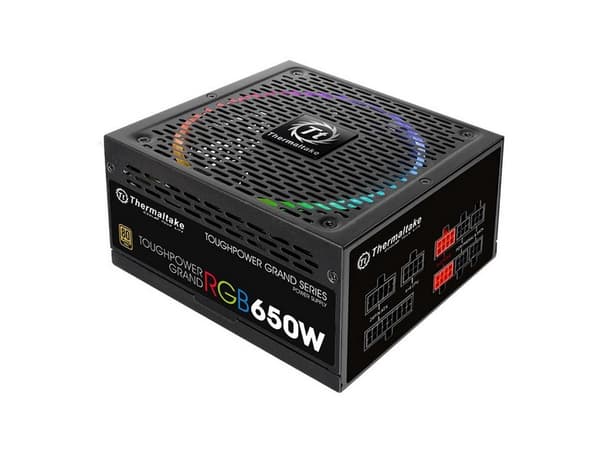 Thermaltake Toughpower Grand RGB, 650 W, 100 - 240 V, 780 W, 50 - 60 Hz, 10 A, Aktiivinen