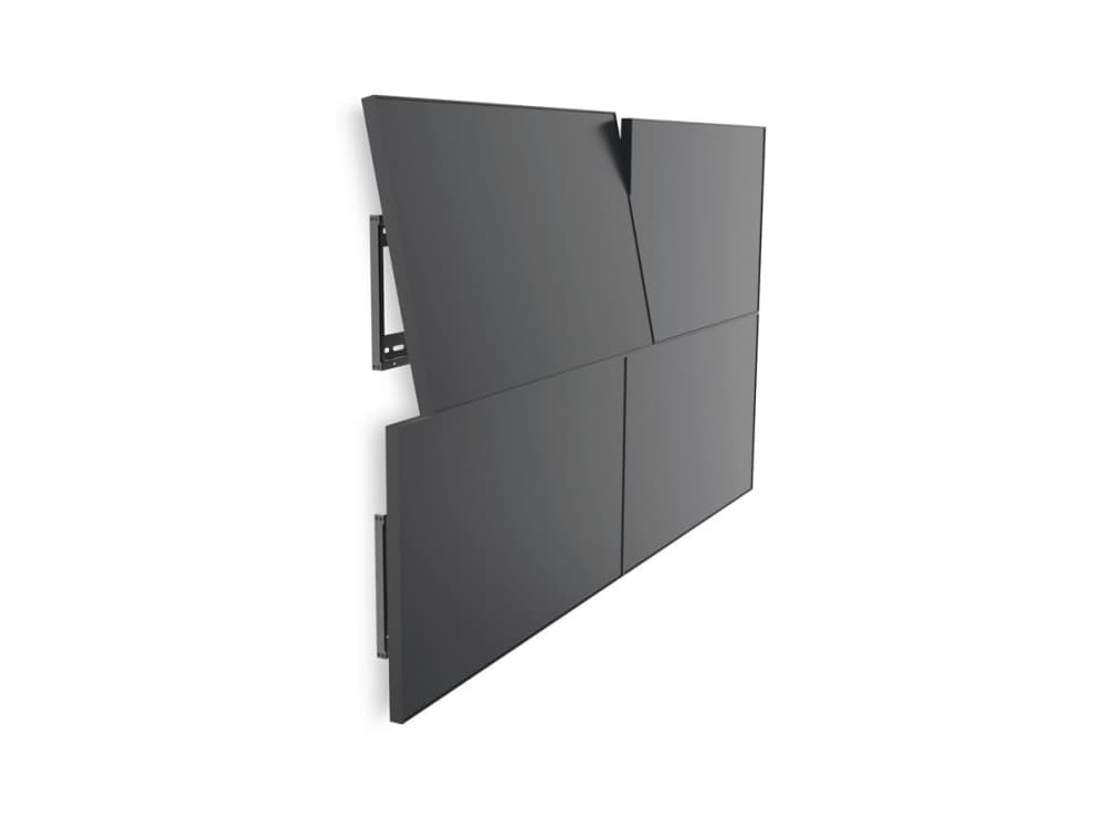 Digitus - Konsol - för videovägg - låsbar - skärmstorlek: 45"-70" - väggmonterbar