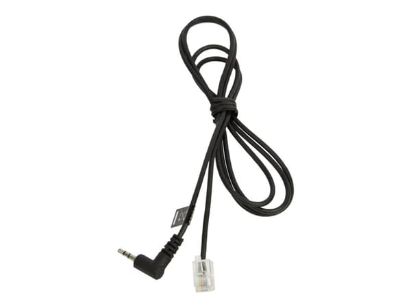Jabra - Kabel till headset - RJ-10 (hane) till mikrojack (hane)
