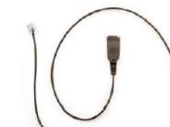 Jabra - Kabel till headset - RJ-10 (hane) till mikrojack (hane)