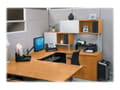 Miniatyrbild 3 av 5: Fellowes Designer Suites Flat Panel Monitor Arm - Monteringssats (stödarm, bordsfäste) - för platt panel - skärmstorlek: 21"