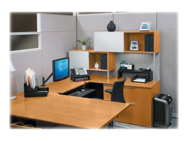Fellowes Designer Suites Flat Panel Monitor Arm - Monteringssats (stödarm, bordsfäste) - för platt panel - skärmstorlek: 21"