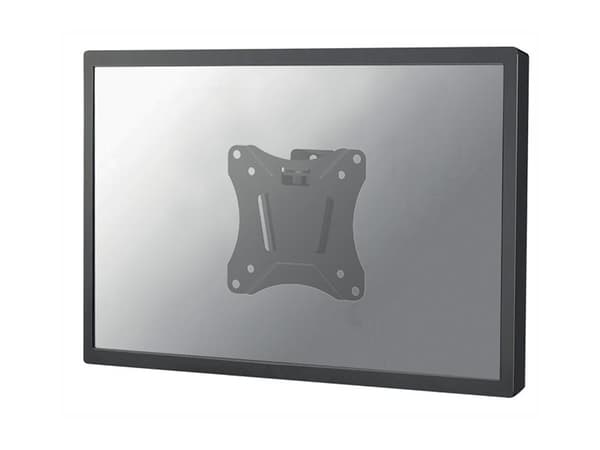 Neomounts NM-W25 - Konsol - fixerad - för LCD-display - svart - skärmstorlek: 10"-30" - väggmonterbar
