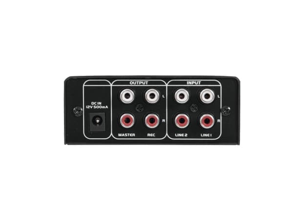 Omnitronic GNOME-202, 2 kanaler, 6 W, Svart