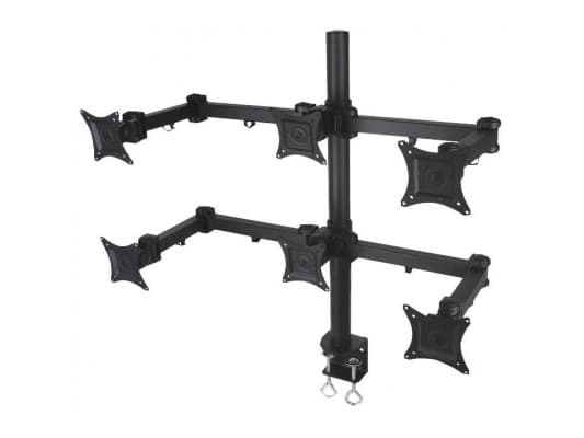 Techly ICA-LCD 482-S, 60 kg, 33 cm (13"), 50,8 cm (20"), 100 x 100 mm, Høydejustering, Sort
