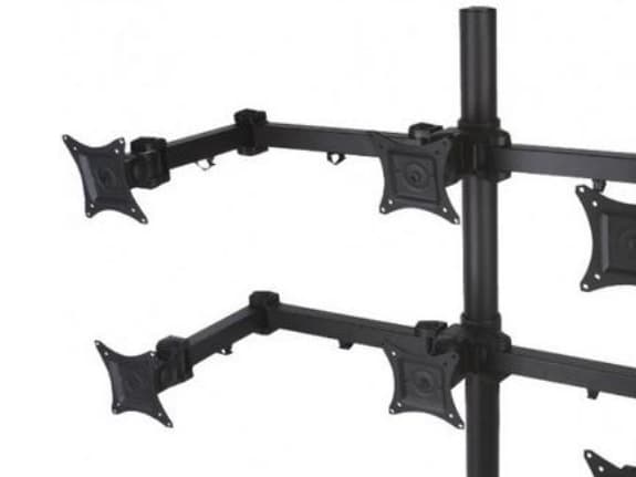 Techly ICA-LCD 482-S, 60 kg, 33 cm (13"), 50,8 cm (20"), 100 x 100 mm, Høydejustering, Sort Sort
