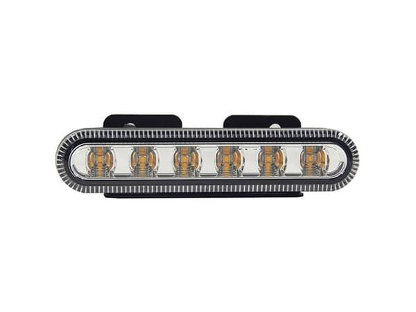 SecoRüt Frontlys Flash O TPF05Y 90505 12 V, 24 V via ledningsnet Opbygning, Indbygning, Skruemontering Orange