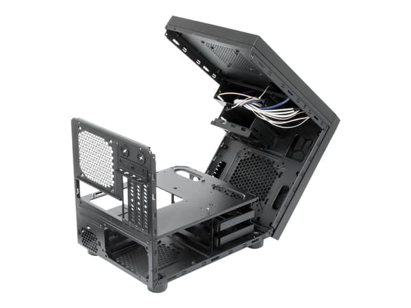 Chieftec Gaming Series - Tower - micro ATX - ingen strømforsyning (ATX) - svart - USB/lyd