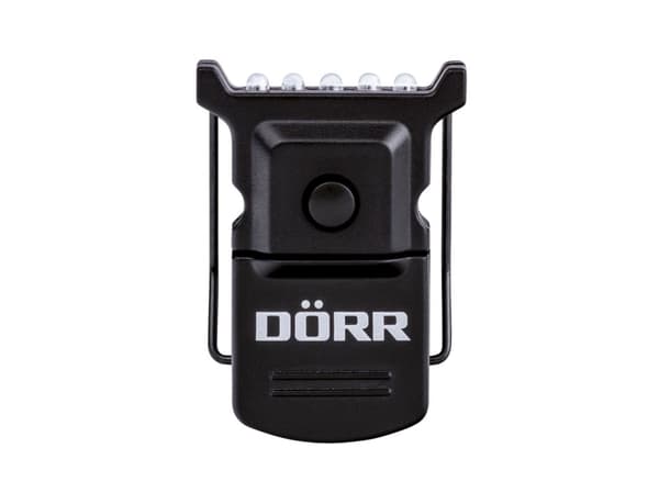 Dörr CL-5, Taskulamppu, musta, LED, 5 lamppua, CR2016, 3 V musta