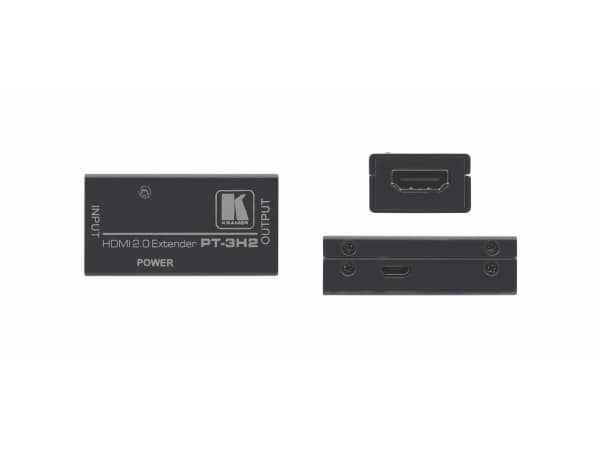 Kramer PT-3H2 - Repeater - HDMI - 19-stifts HDMI typ A / 19-stifts HDMI typ A - upp till 45 m